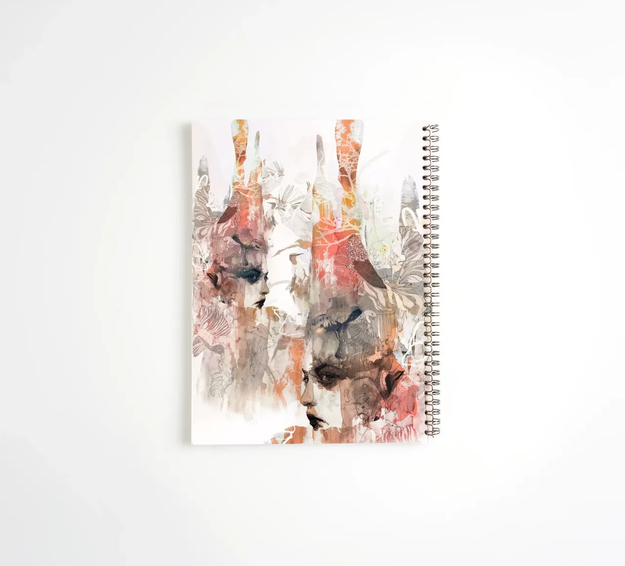 ovunque tu vada spiral notebook by Giulio Iurissevich