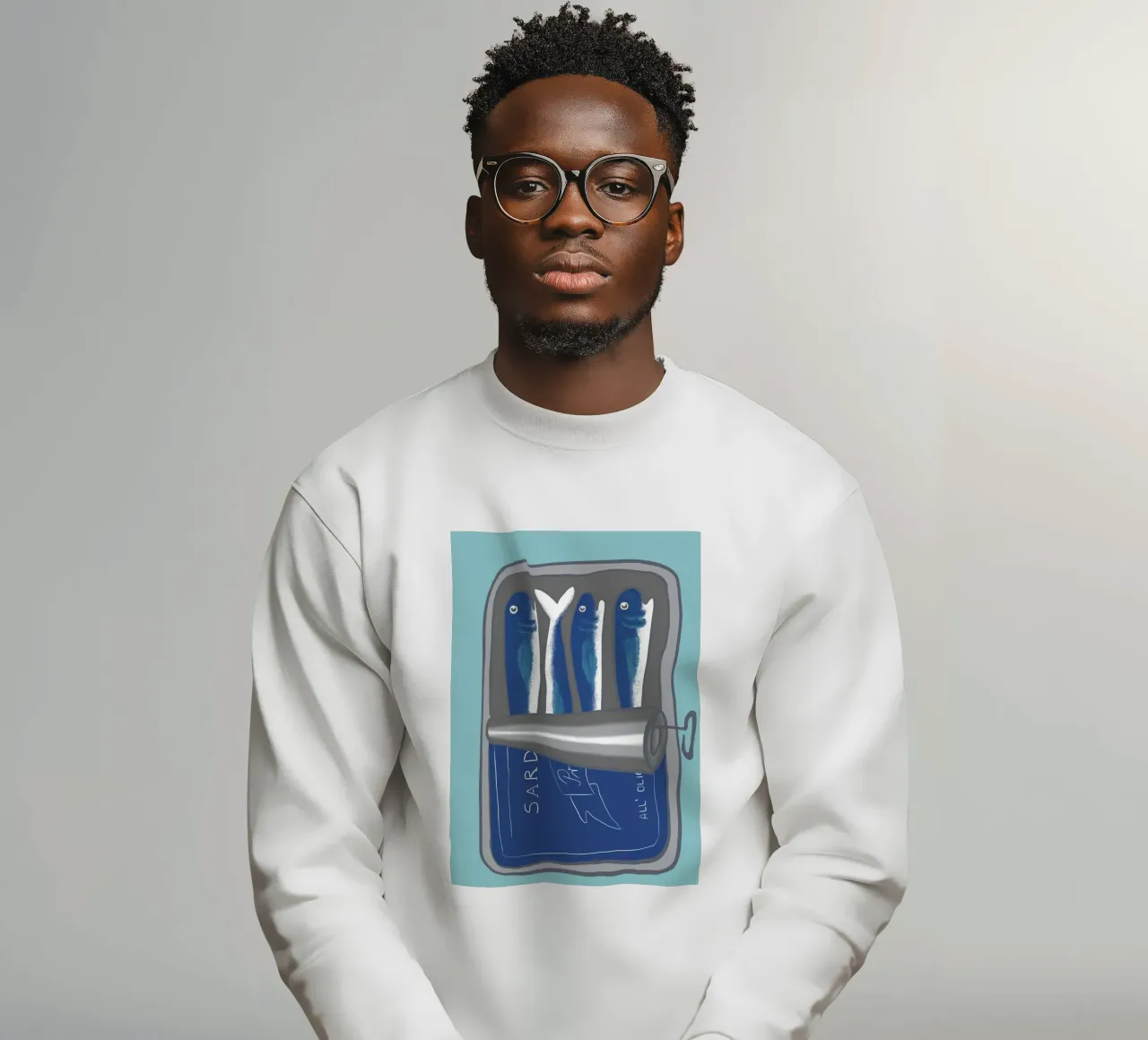 Sardines felpa da LaraLiliana Design