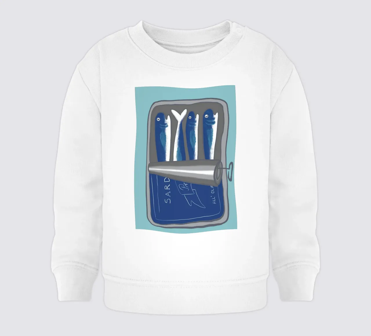 Sardines felpa neonato da LaraLiliana Design