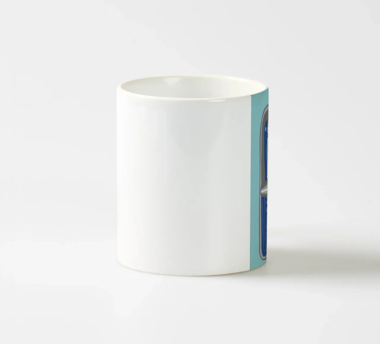 Sardines tazza in ceramica da LaraLiliana Design
