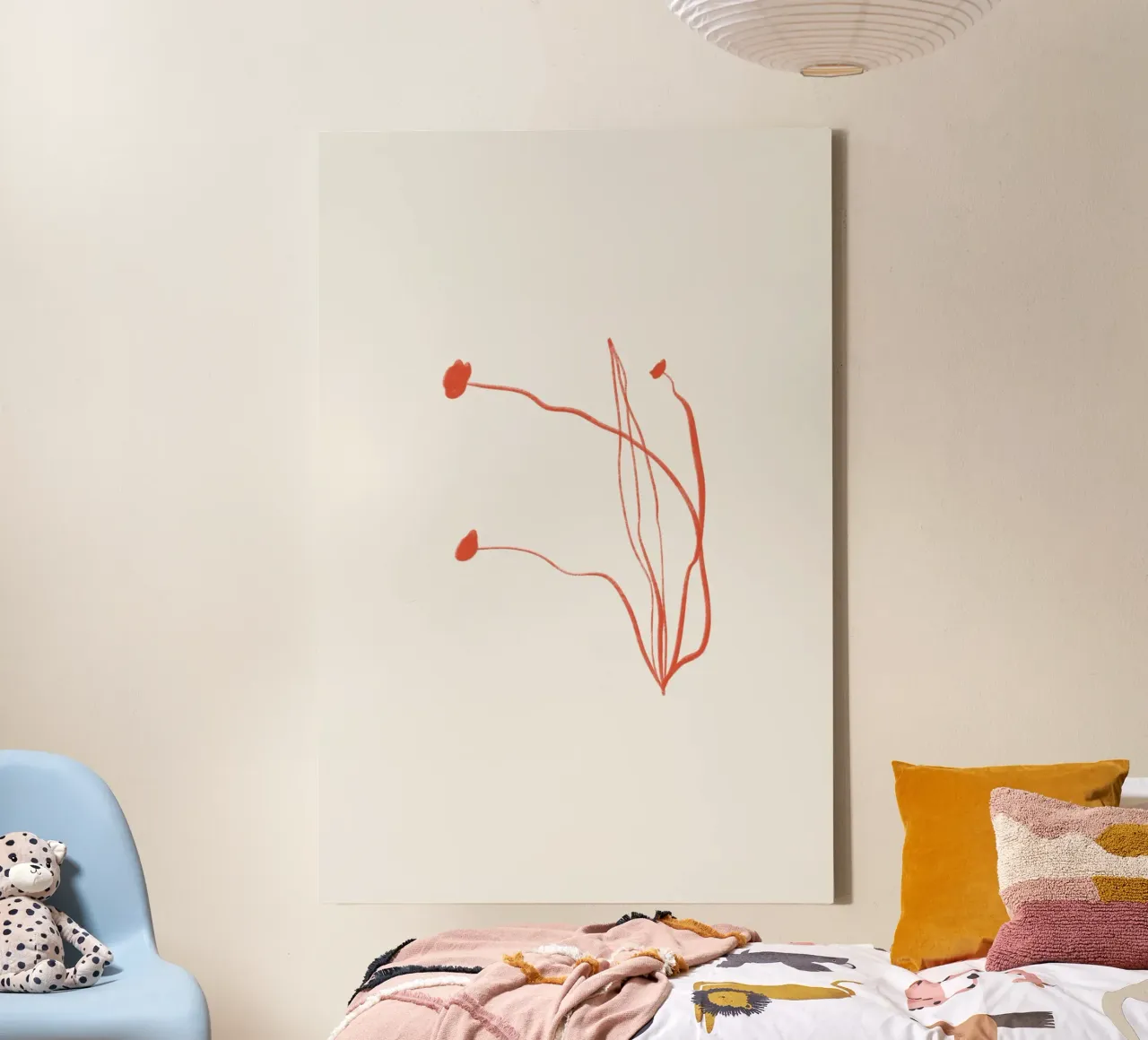 Sea Study No 51 canvas met Baklijst van treechild