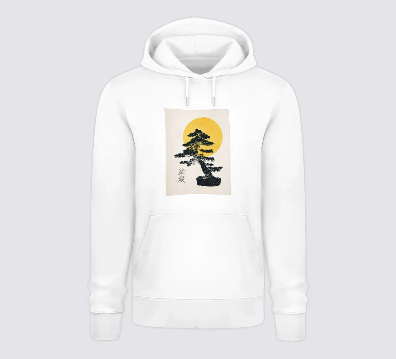 Bonsai Tree no. 1 felpa con cappuccio da apoloprints