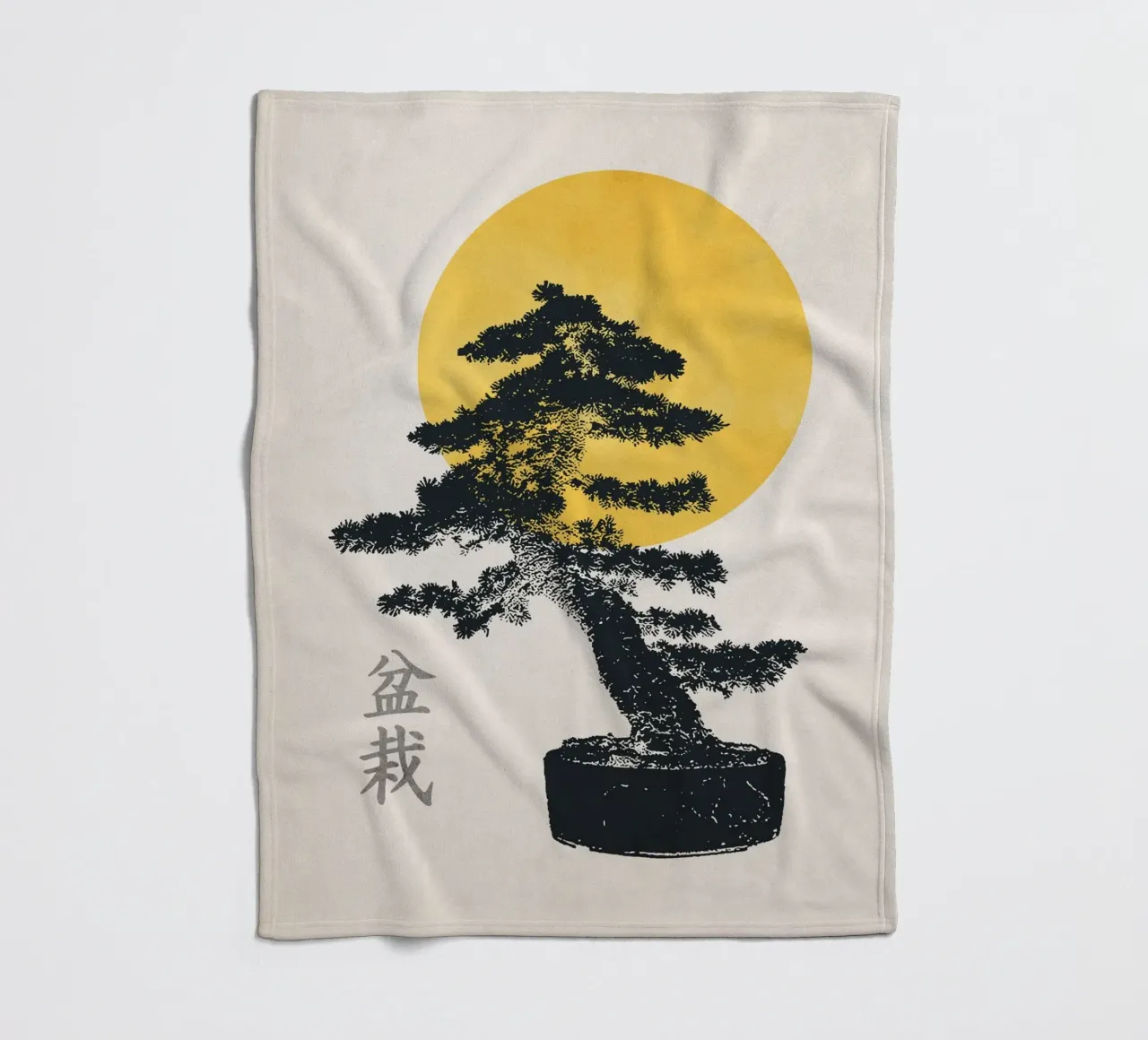 Bonsai Tree no. 1 coperta in pile da apoloprints