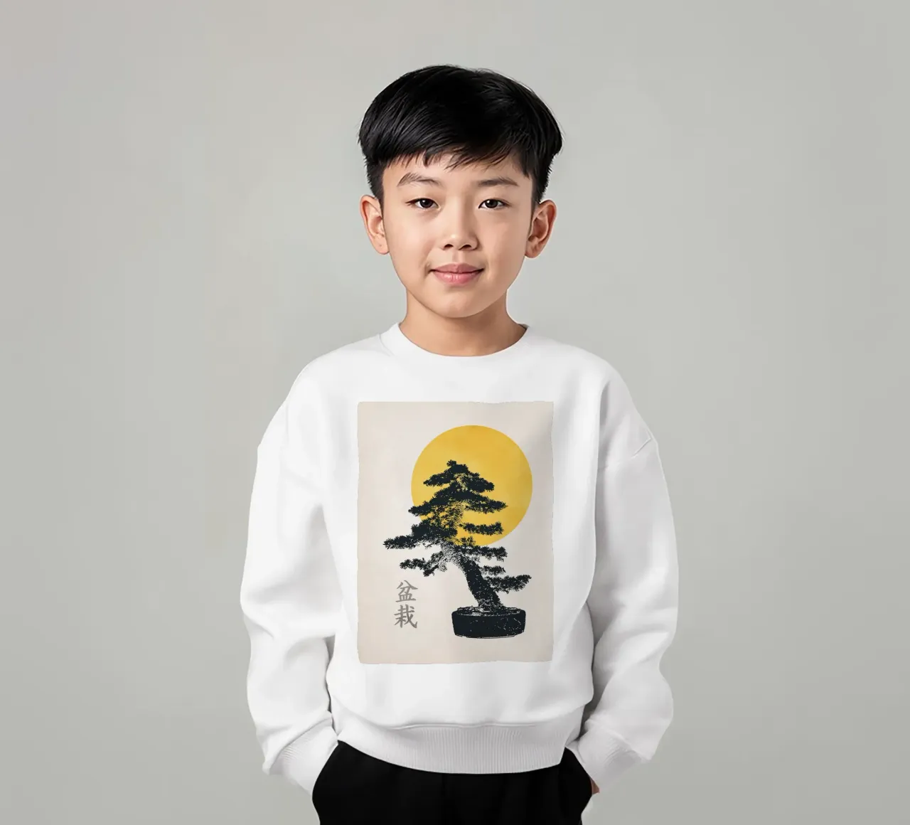 Bonsai Tree no. 1 felpa bambino da apoloprints