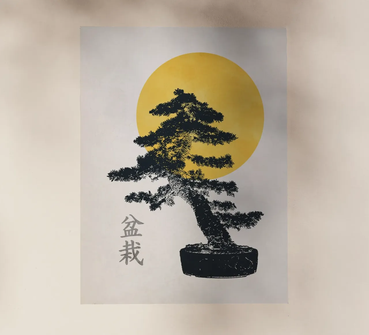 Bonsai Tree no. 1 pellicola backlit da apoloprints