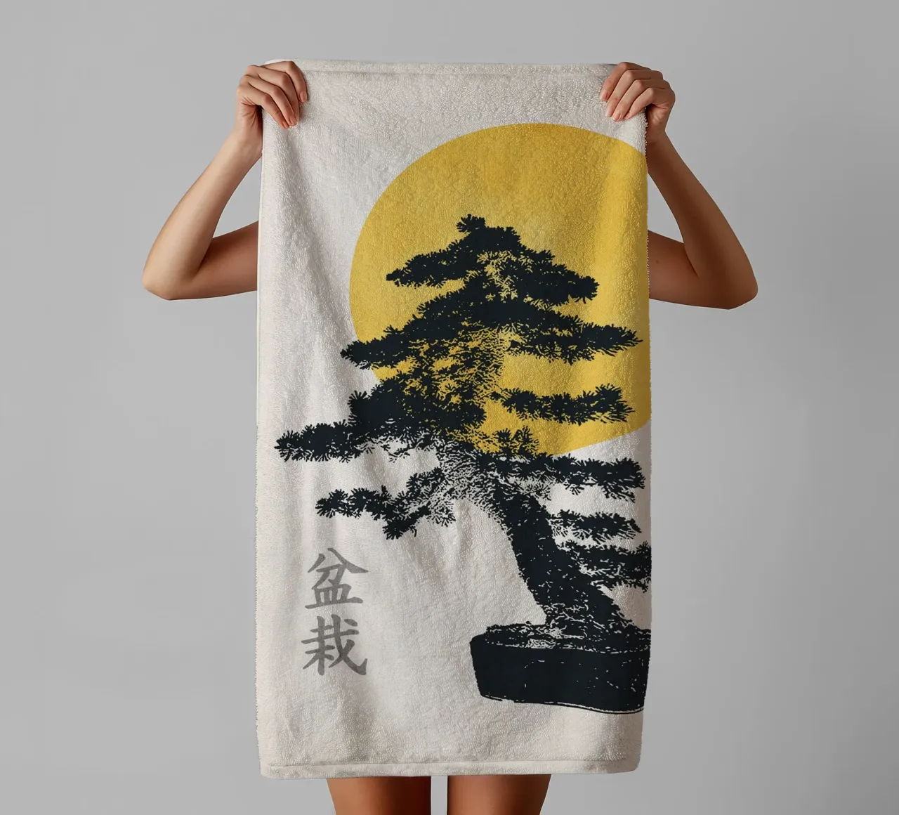 Bonsai Tree no. 1 asciugamano da bagno da apoloprints