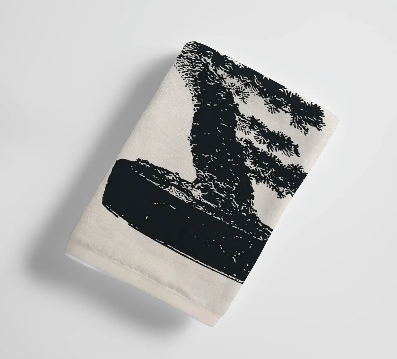 Bonsai Tree no. 1 asciugamano da bagno da apoloprints