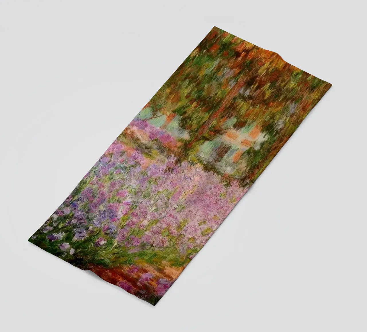 Claude Monet Iris nel giardino di Monet MOnet telo mare da clay bobby