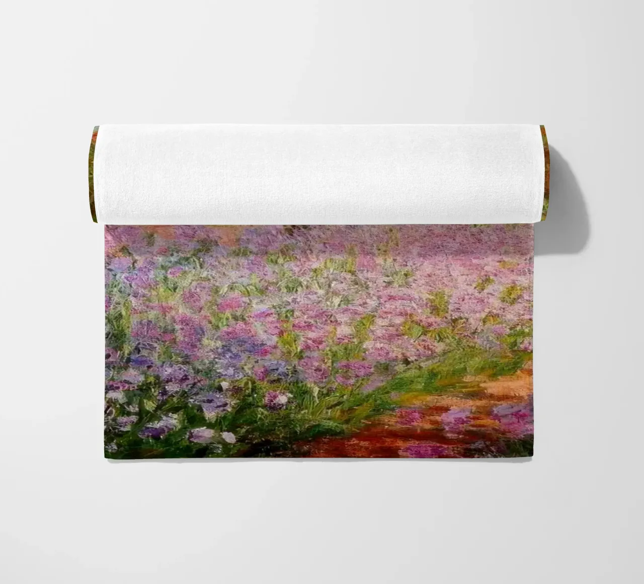 Claude Monet Iris nel giardino di Monet MOnet telo mare da clay bobby