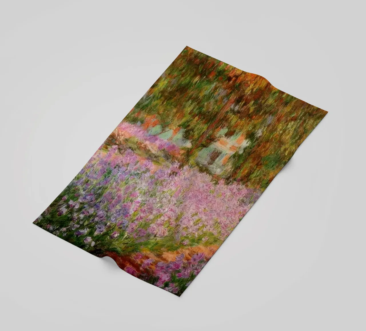 Claude Monet Iris nel giardino di Monet MOnet telo mare da clay bobby