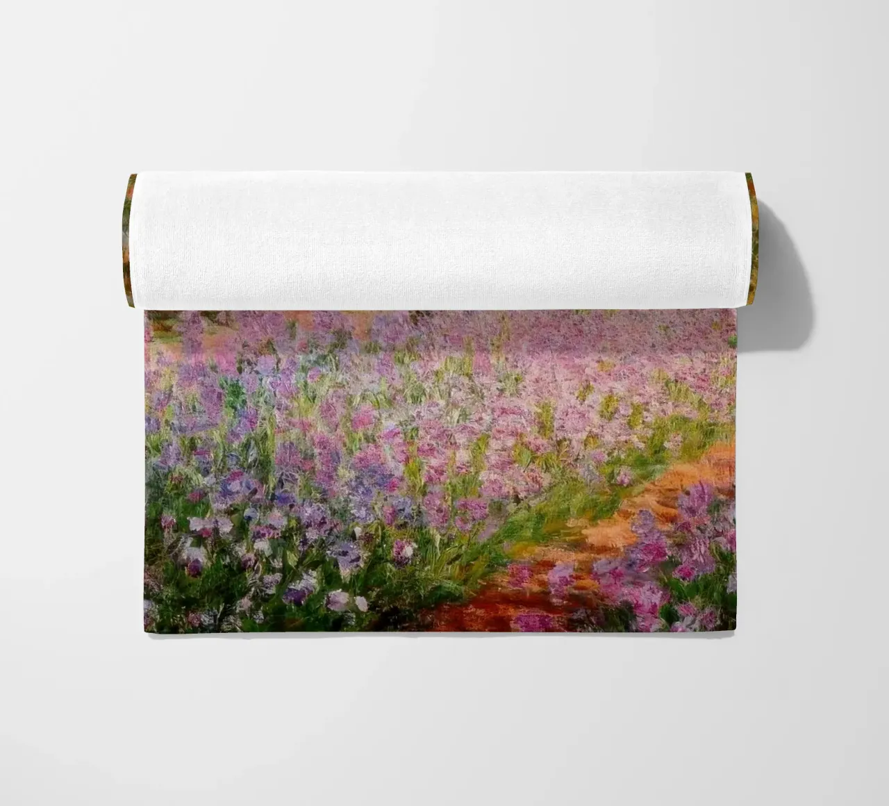 Claude Monet Iris nel giardino di Monet MOnet telo mare da clay bobby