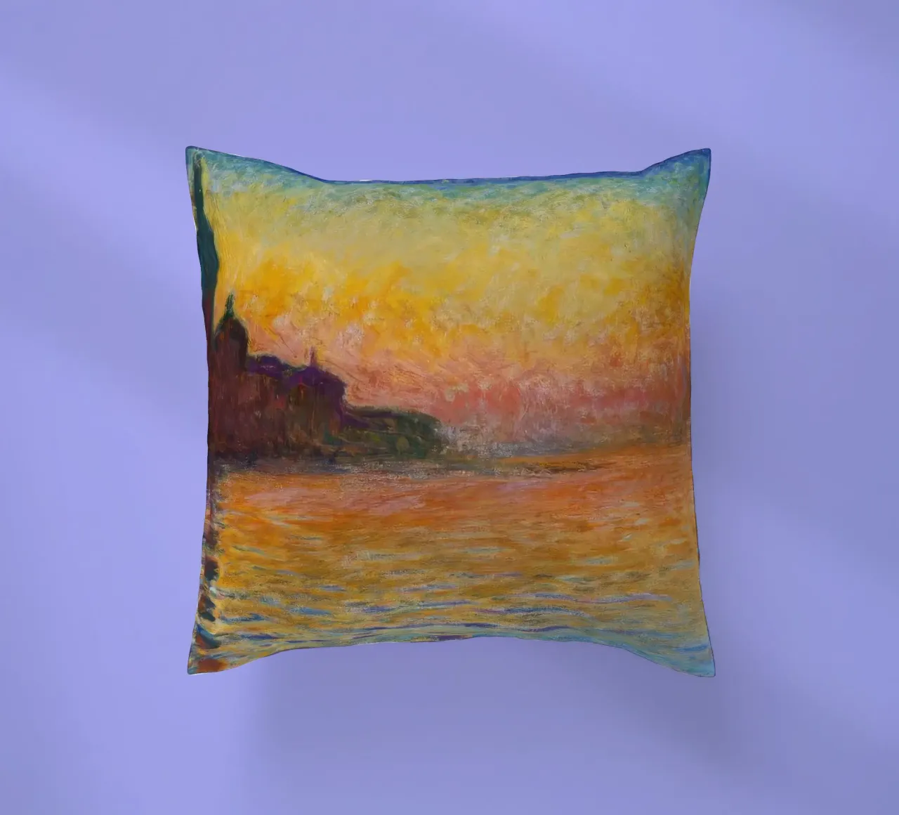 Claude Monet San Giorgio Maggiore At Dusk cuscino da clay bobby