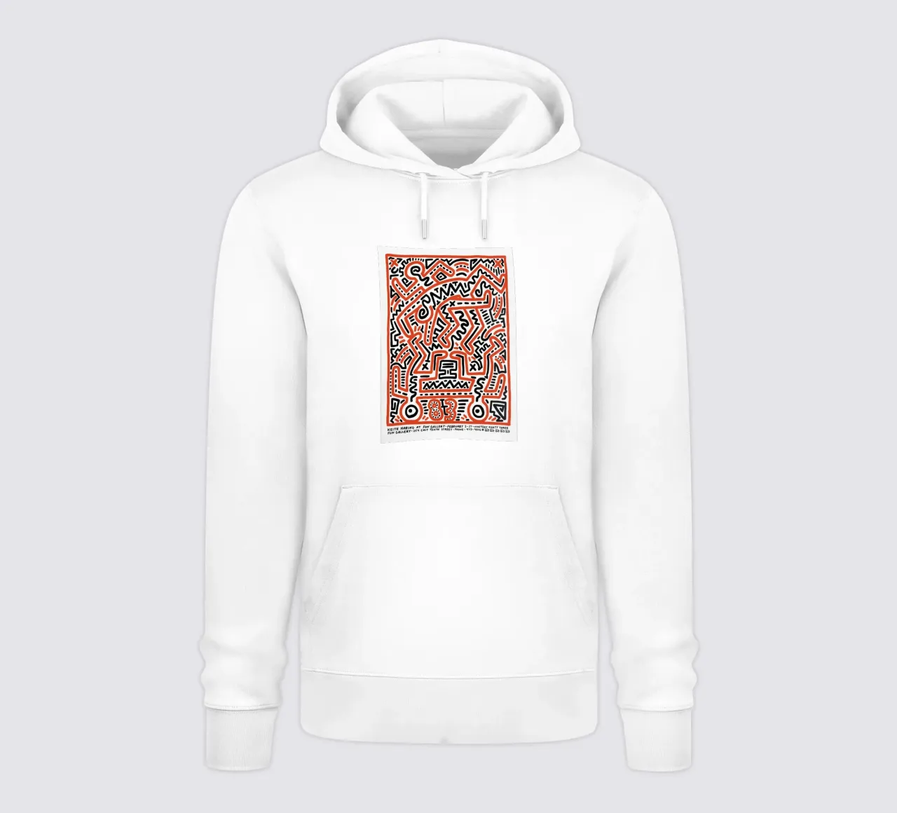 Albero di Keith Haring del diciannovesimo secolo felpa con cappuccio da jo shop