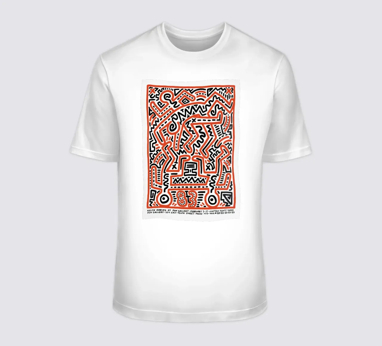 Albero di Keith Haring del diciannovesimo secolo t-shirt da jo shop