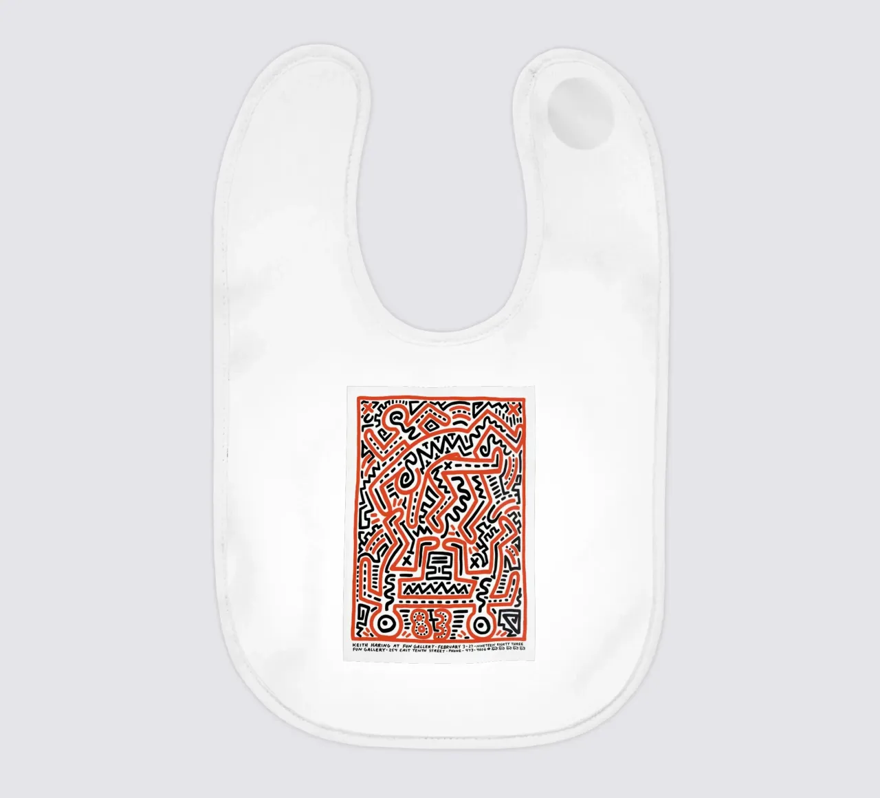 Albero di Keith Haring del diciannovesimo secolo bavaglino da jo shop