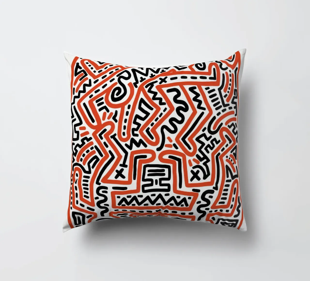 Albero di Keith Haring del diciannovesimo secolo cuscino da jo shop