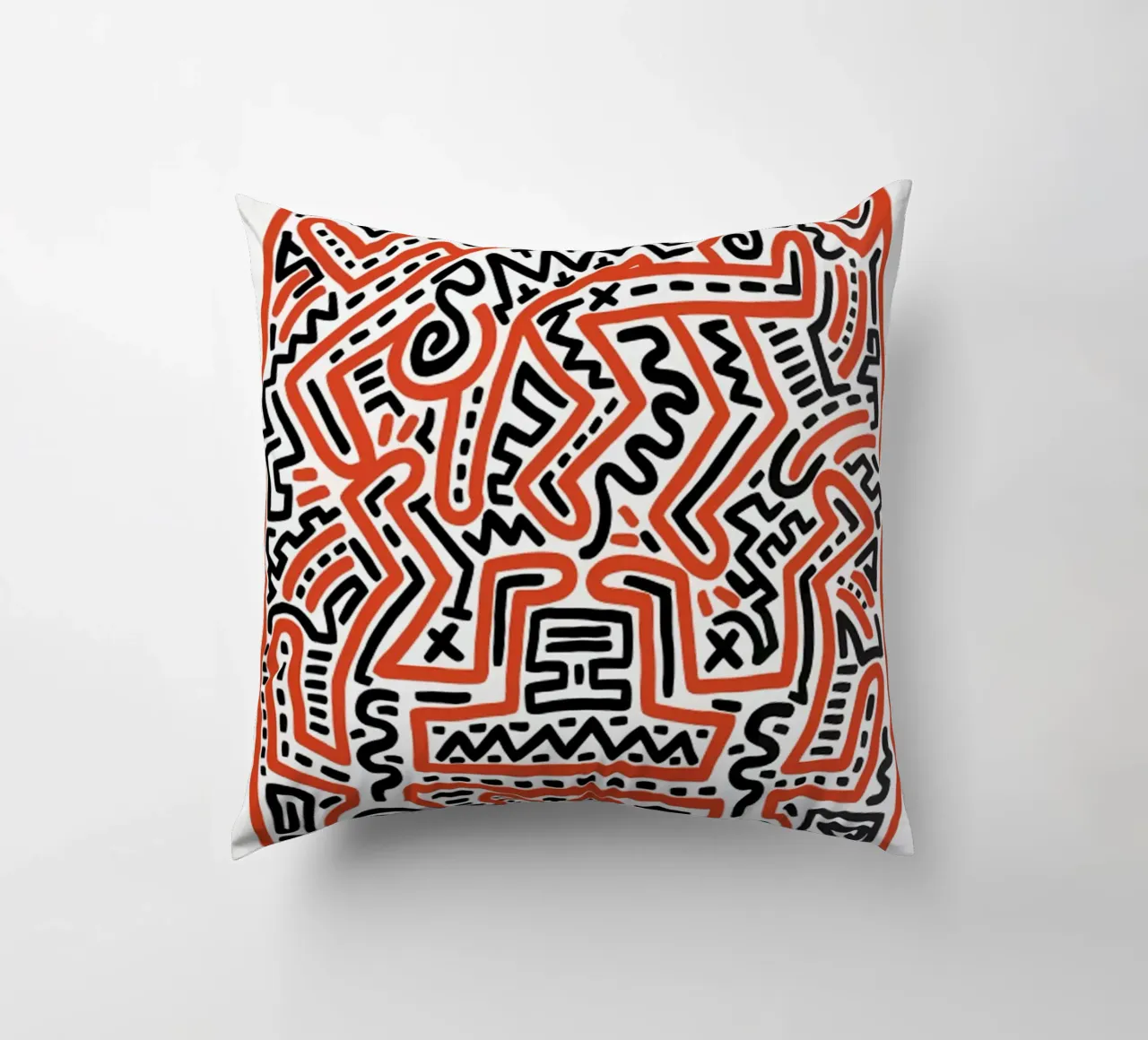 Albero di Keith Haring del diciannovesimo secolo cuscino da jo shop
