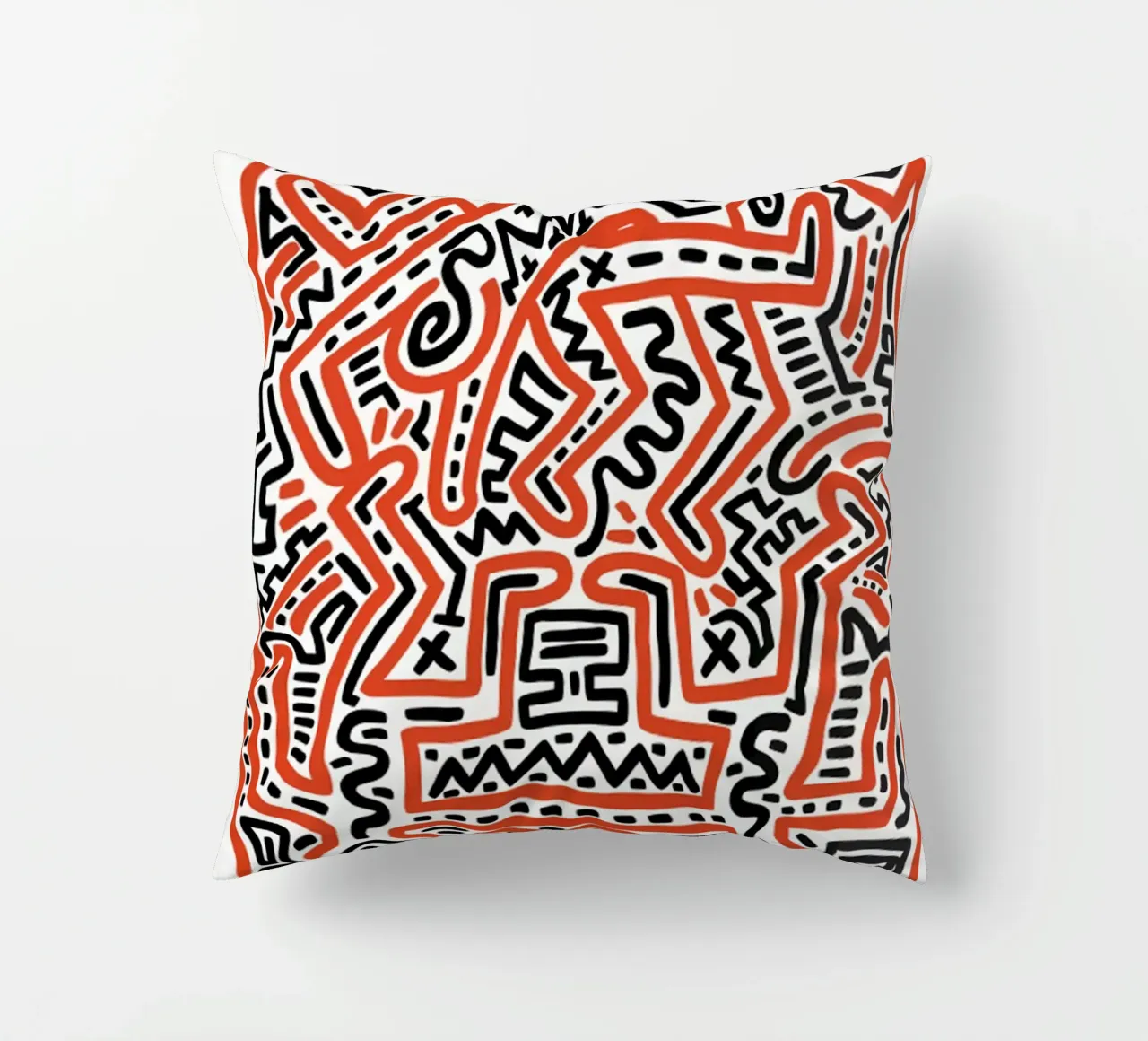 Albero di Keith Haring del diciannovesimo secolo cuscino da jo shop