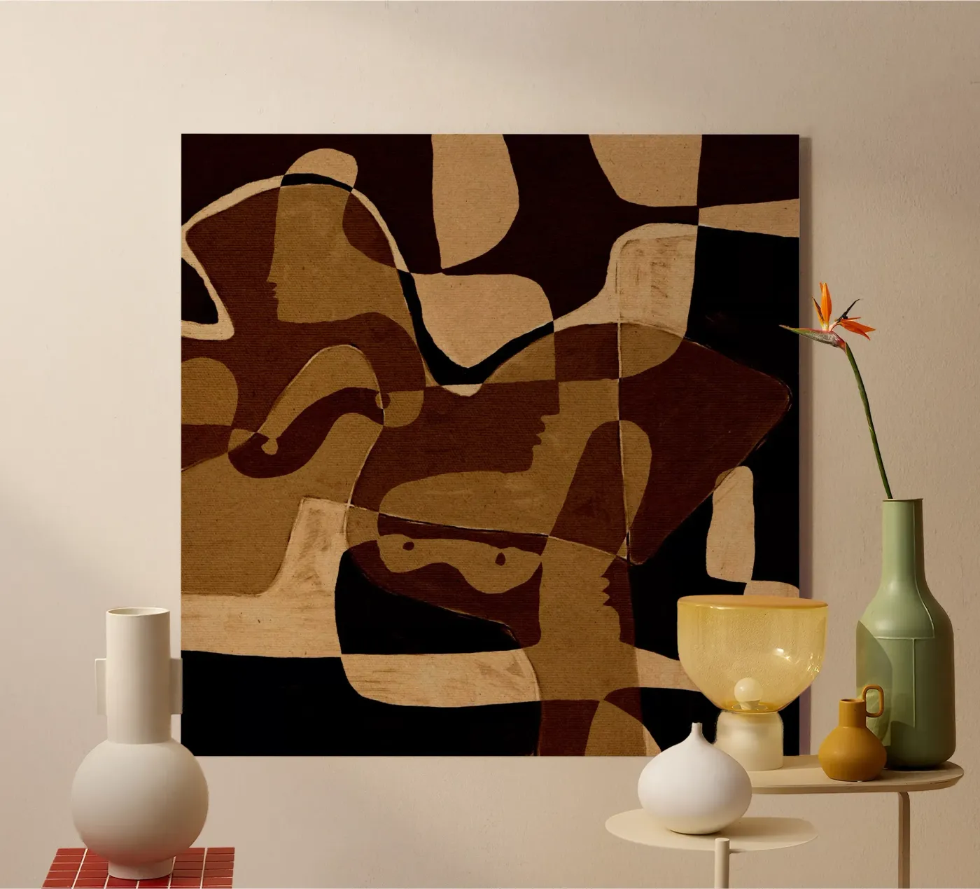 Becoming 1 plexiglas de Shatha Al Dafai