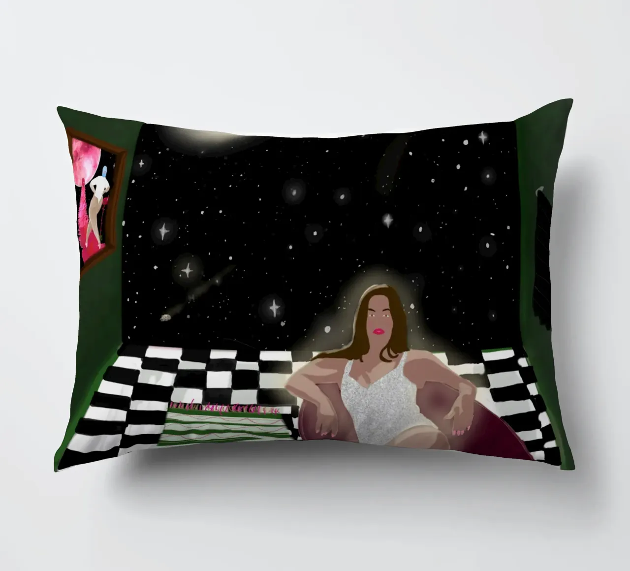 Goddess Energy Reboot cuscino da Femlouise.illustrations