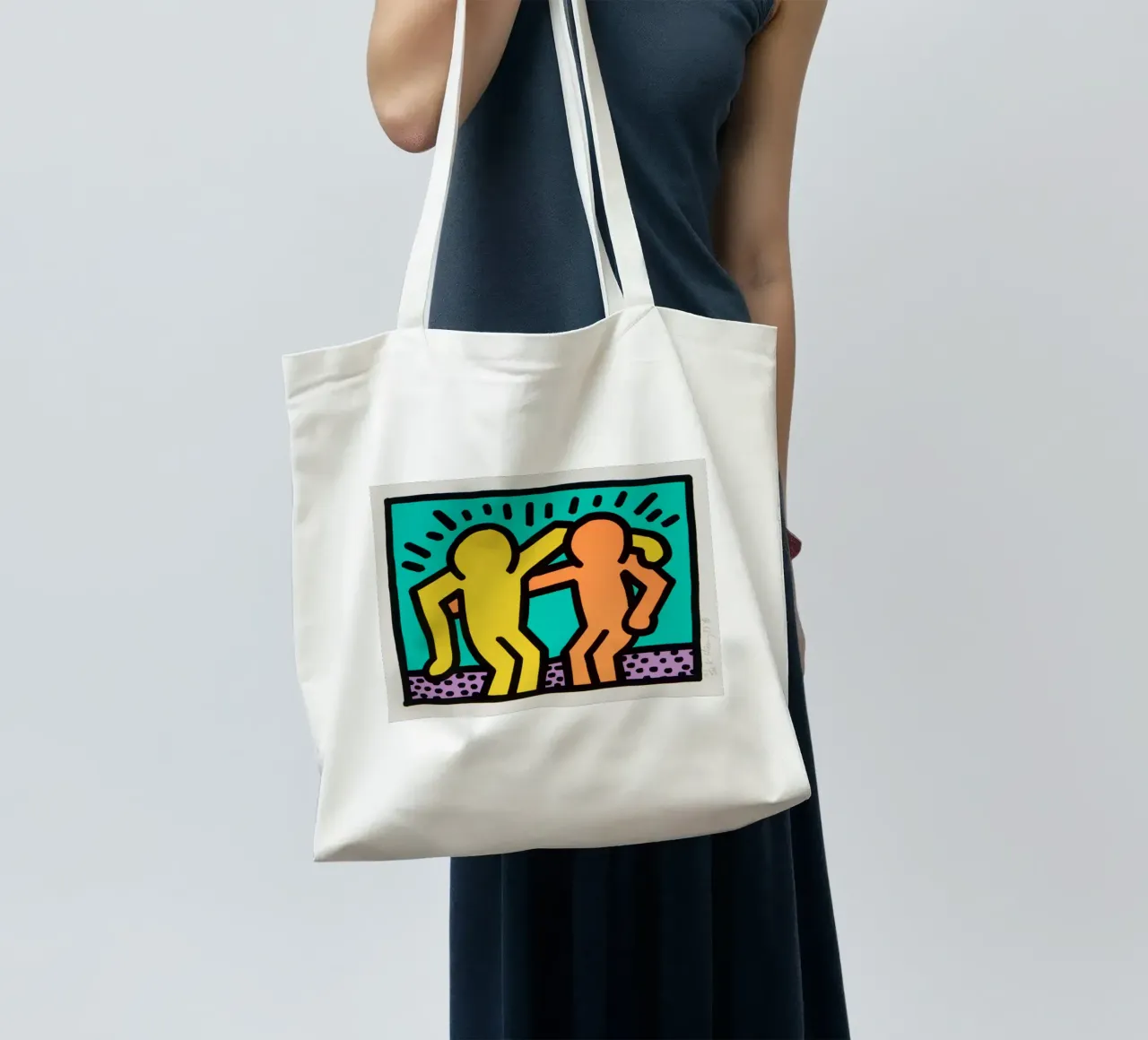 Un piatto borsa in juta da jo shop