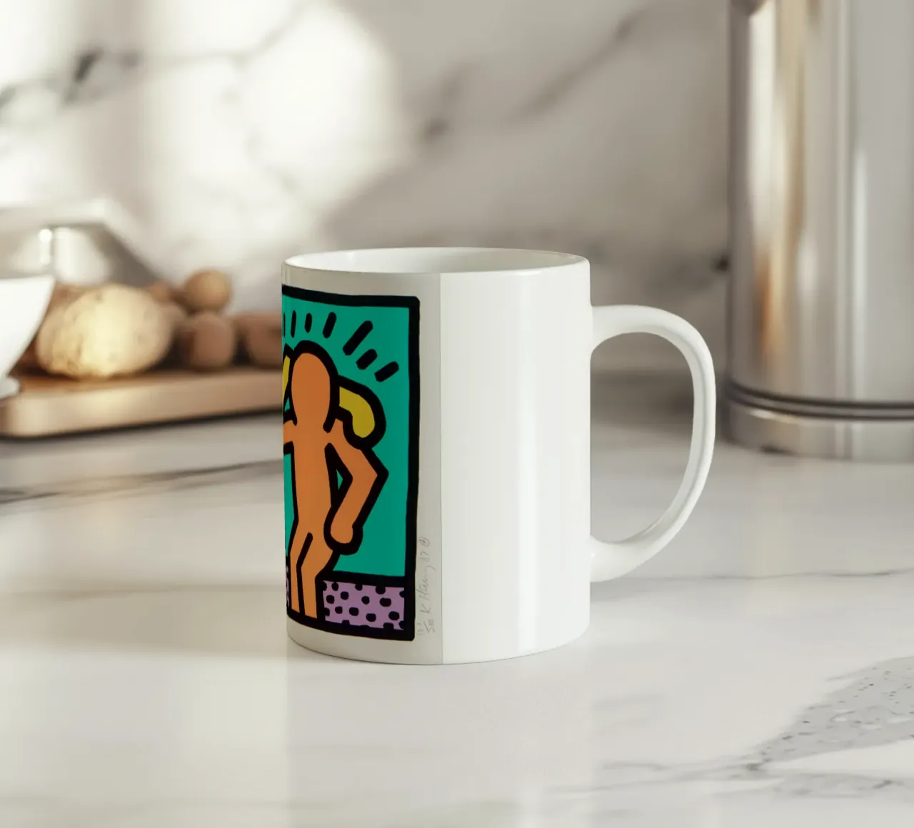 Un piatto tazza in ceramica da jo shop