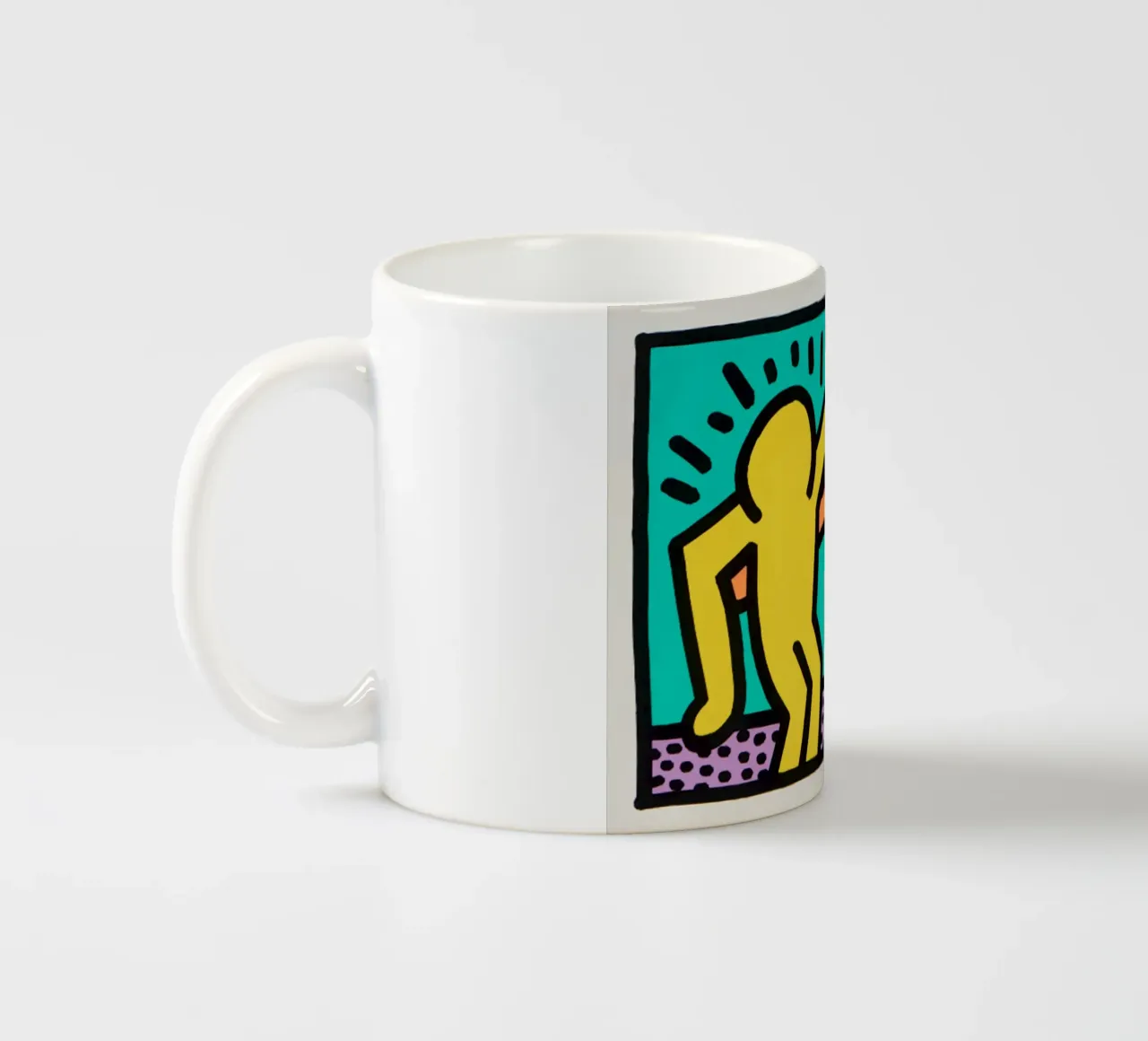 Un piatto tazza in ceramica da jo shop