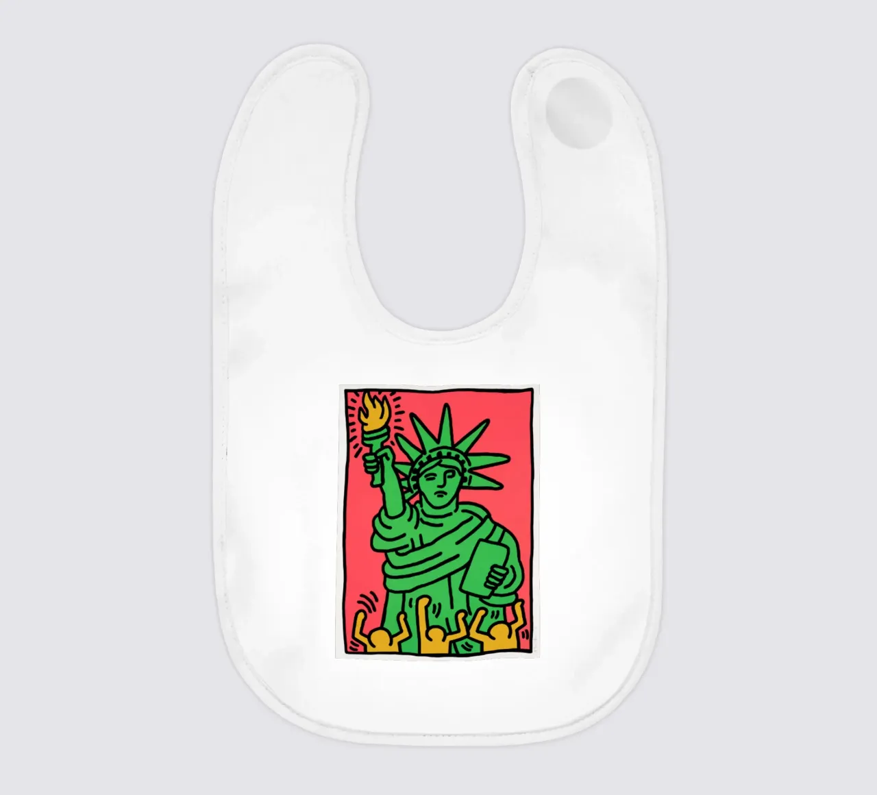 Statua della Libertà bavaglino da jo shop