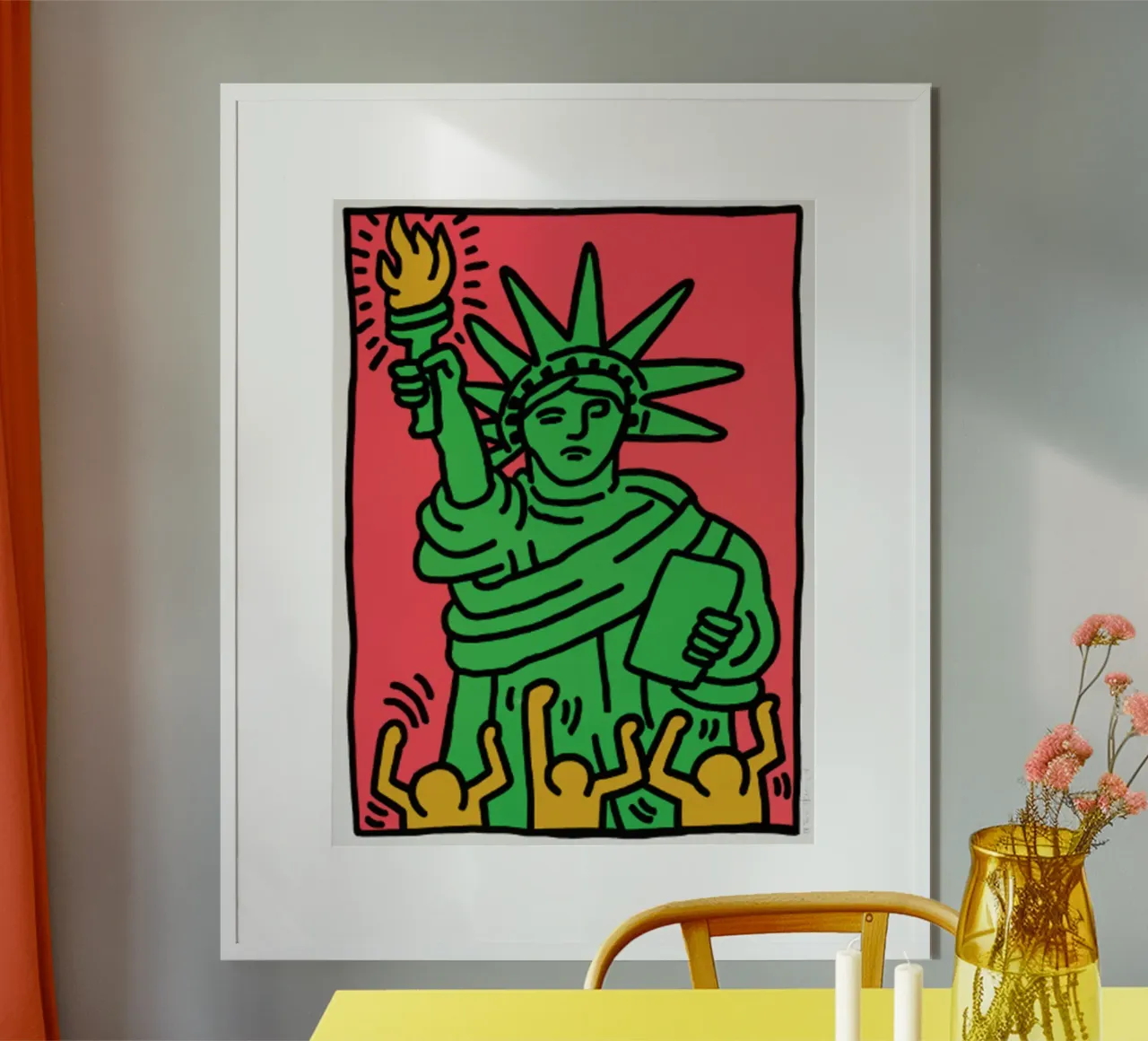 Statua della Libertà carta hahnemühle da jo shop