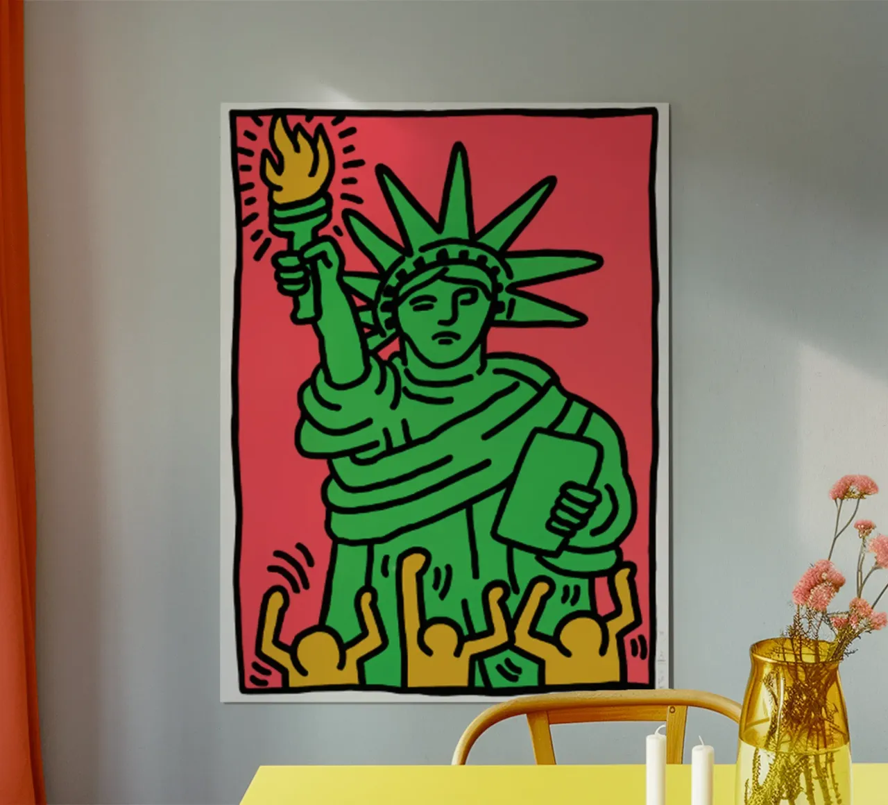 Statua della Libertà carta hahnemühle da jo shop