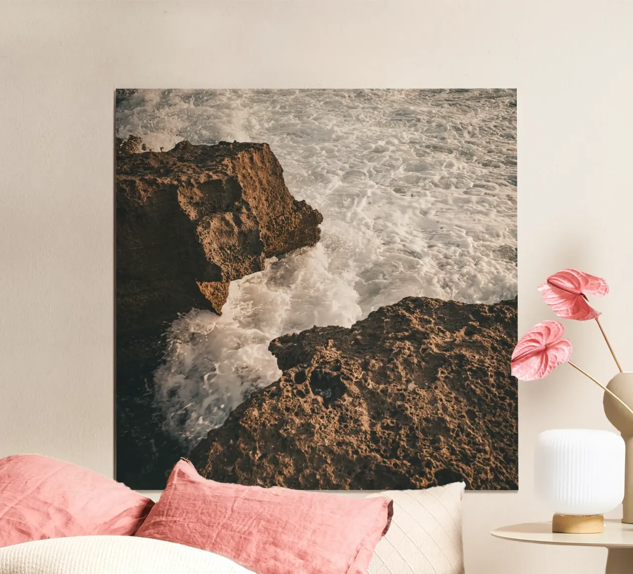Seaside #47 poster con telaio in alluminio da Tal Paz-Fridman