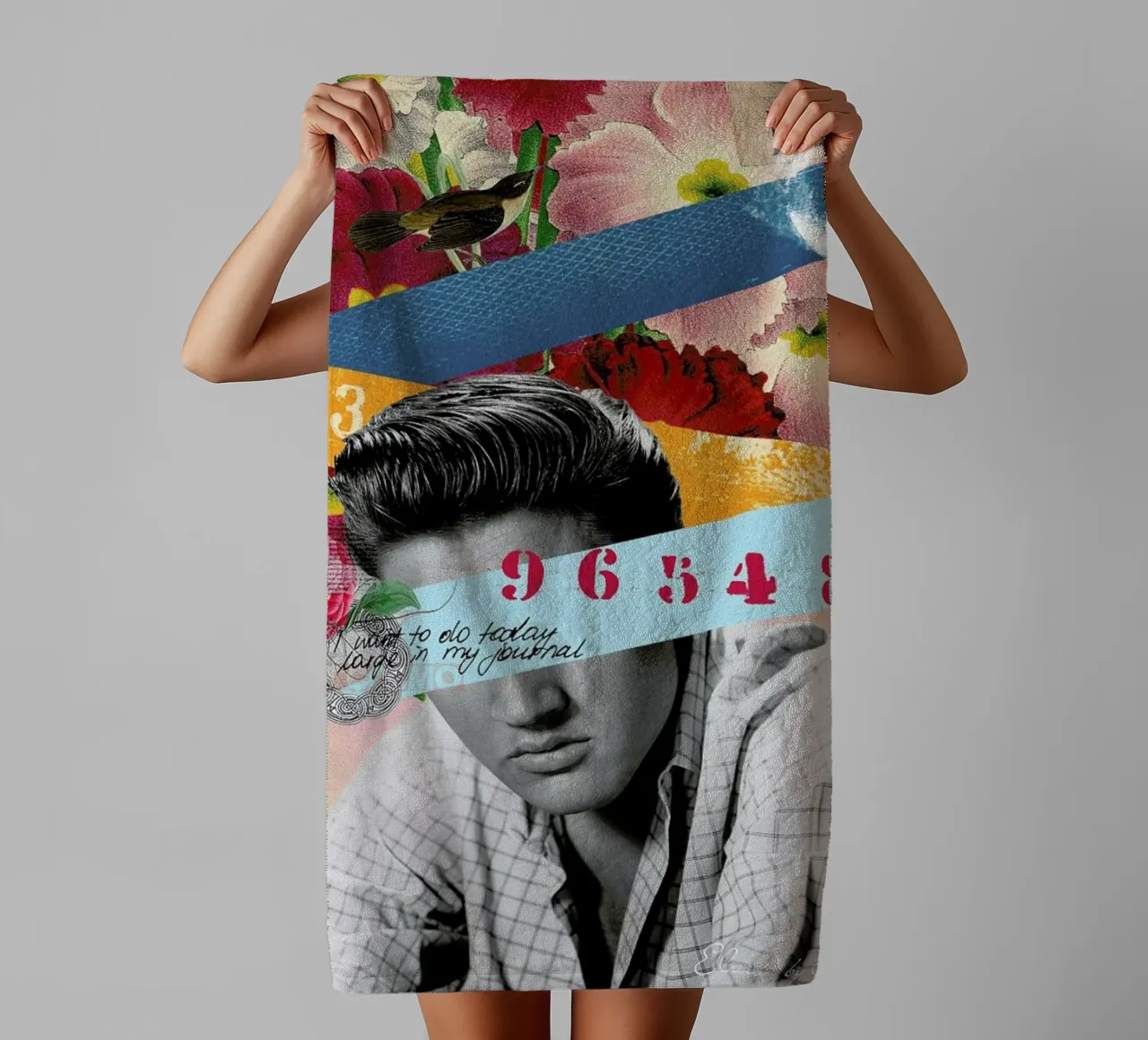 Public Figures: Elvis towel by Elo Marc