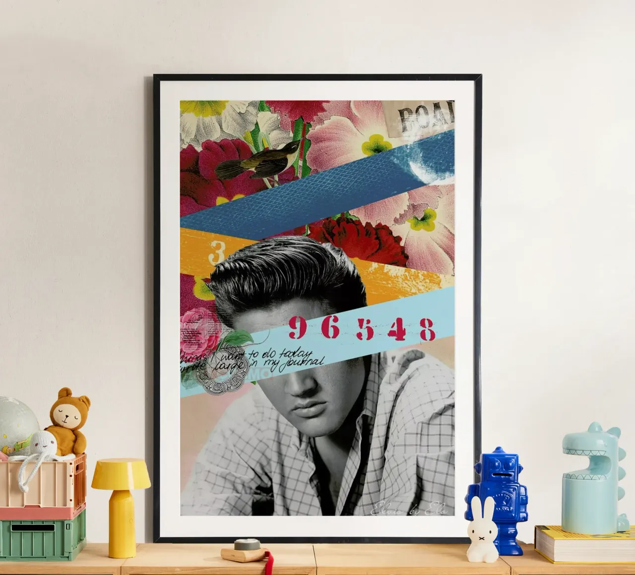Public Figures: Elvis carta hahnemühle da Elo Marc