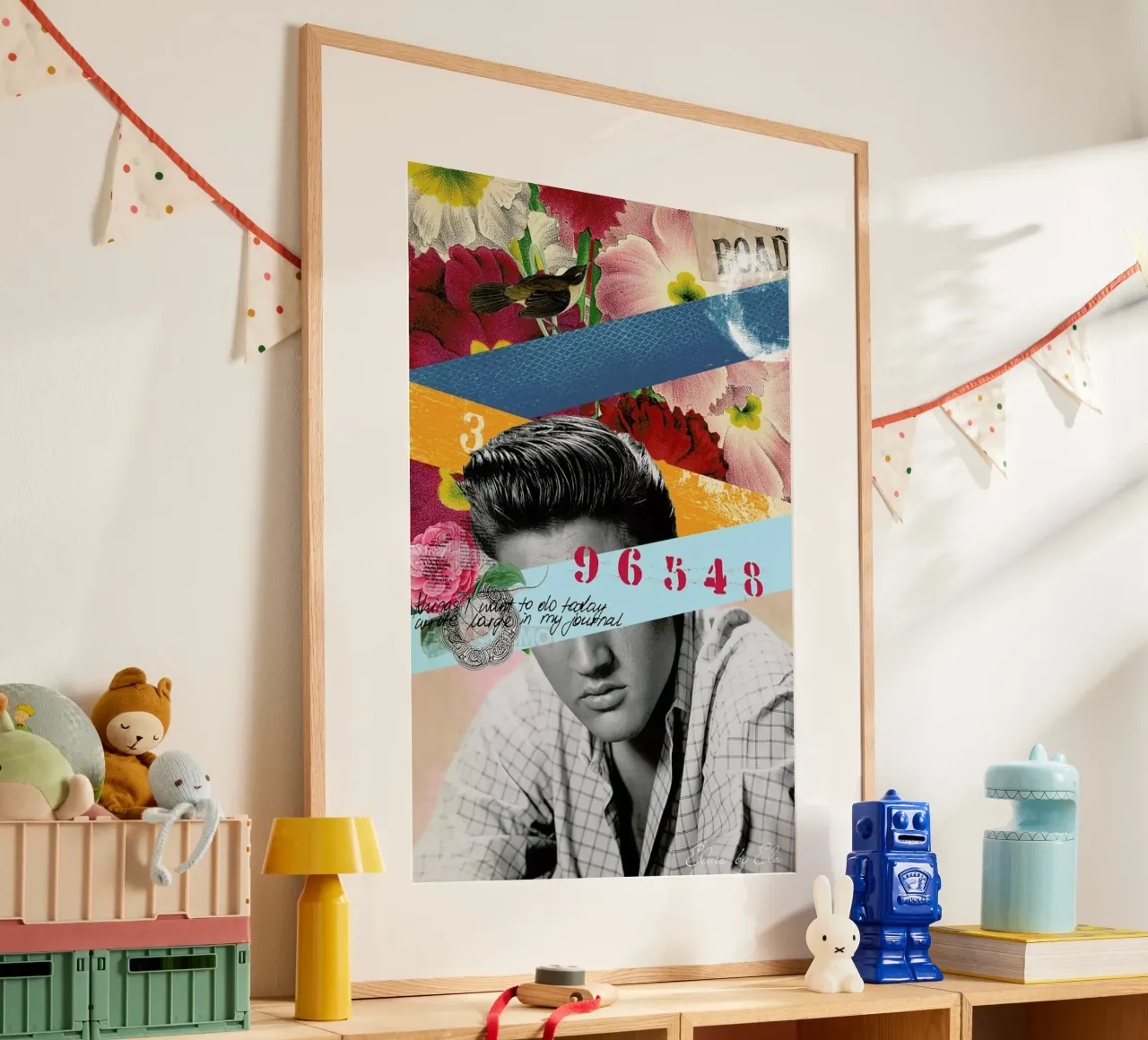 Public Figures: Elvis carta hahnemühle da Elo Marc