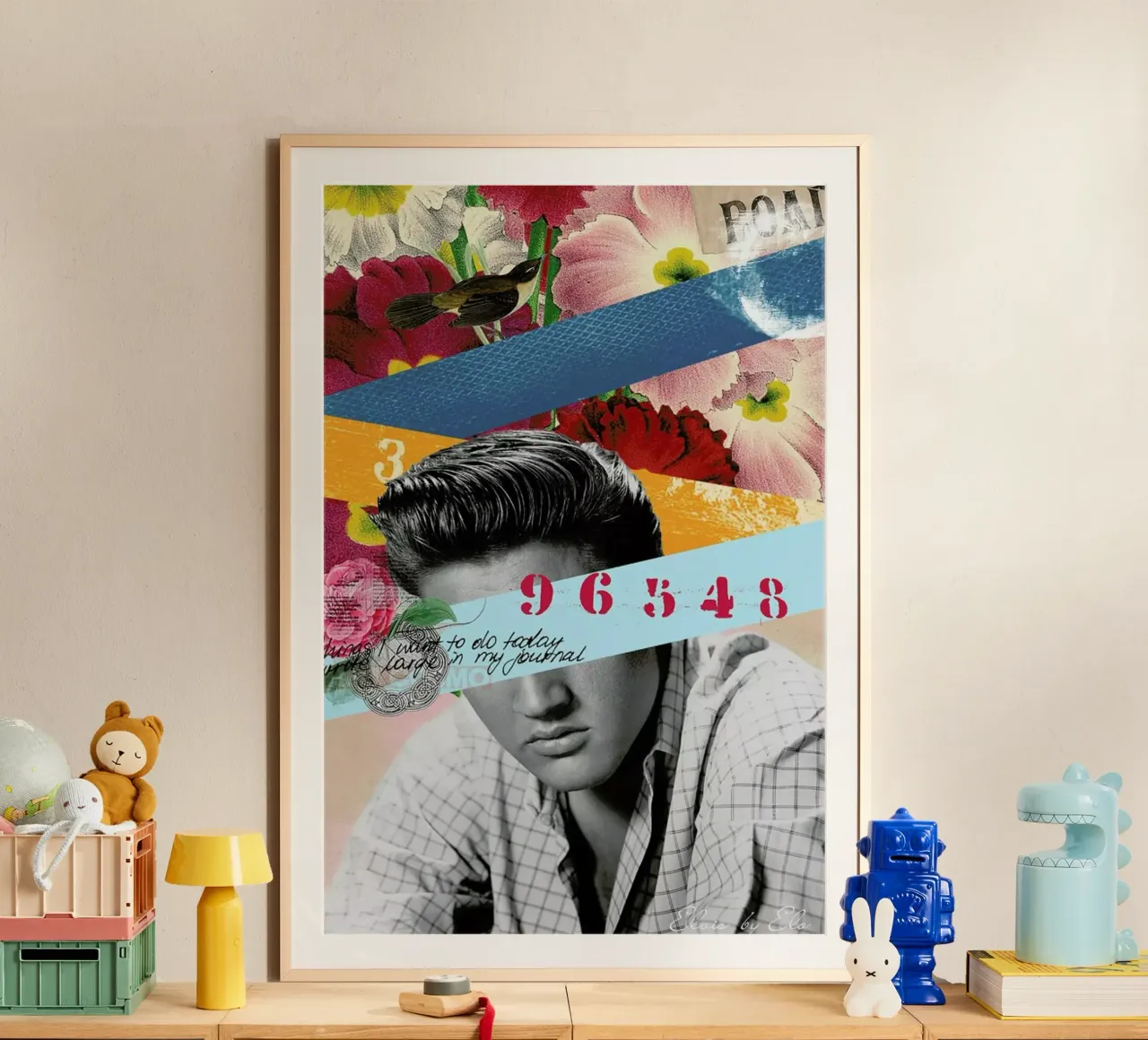 Public Figures: Elvis carta hahnemühle da Elo Marc