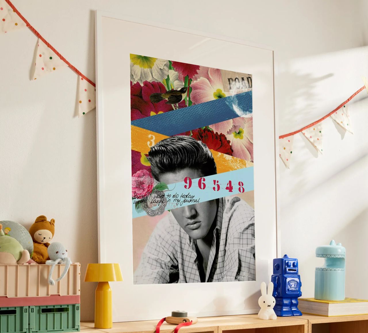 Public Figures: Elvis carta hahnemühle da Elo Marc