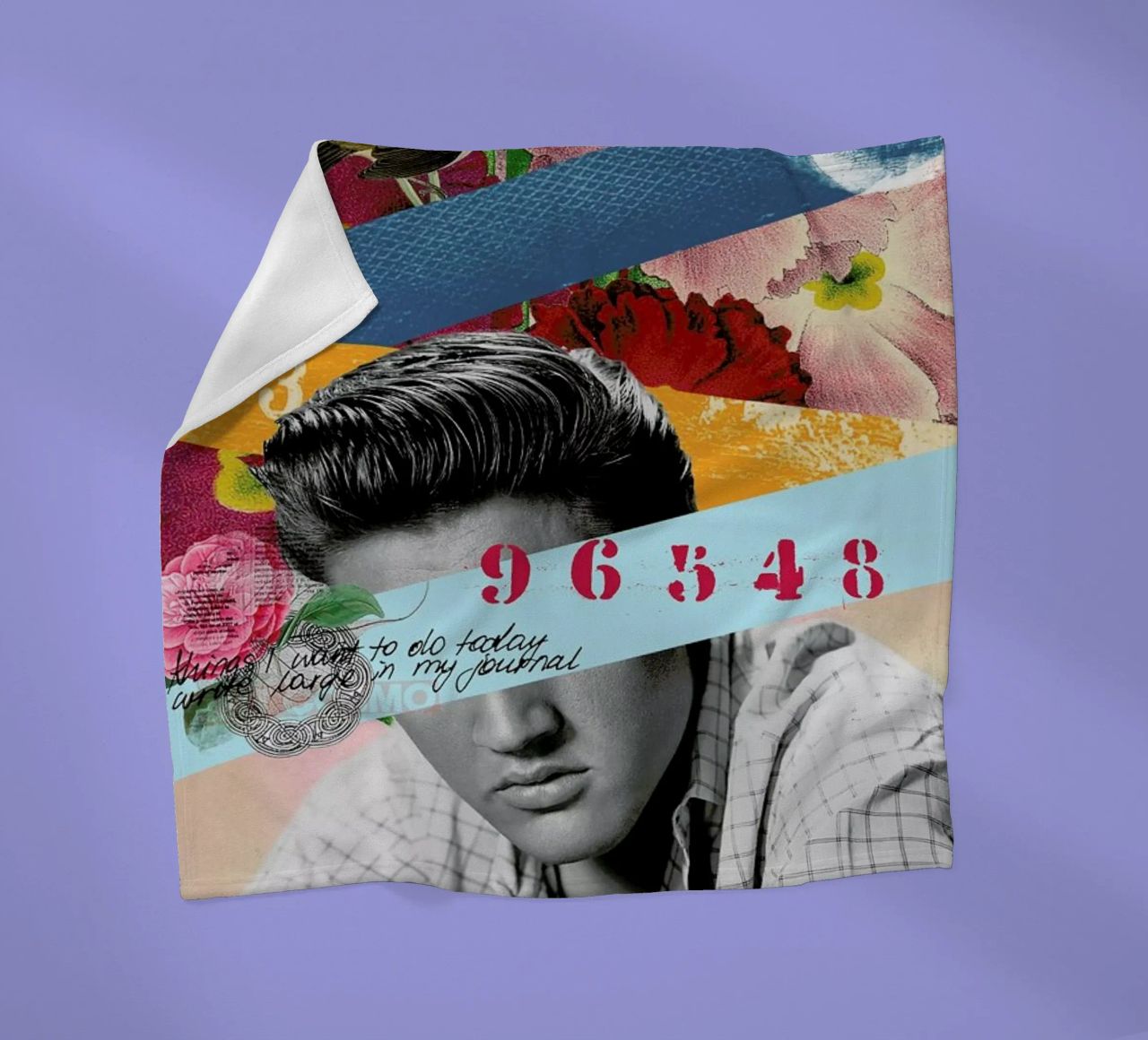 Public Figures: Elvis coperta in pile da Elo Marc