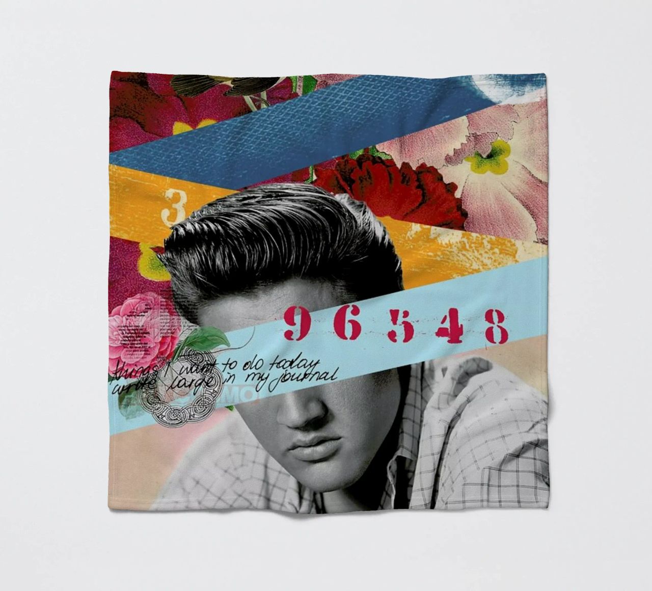 Public Figures: Elvis coperta in pile da Elo Marc