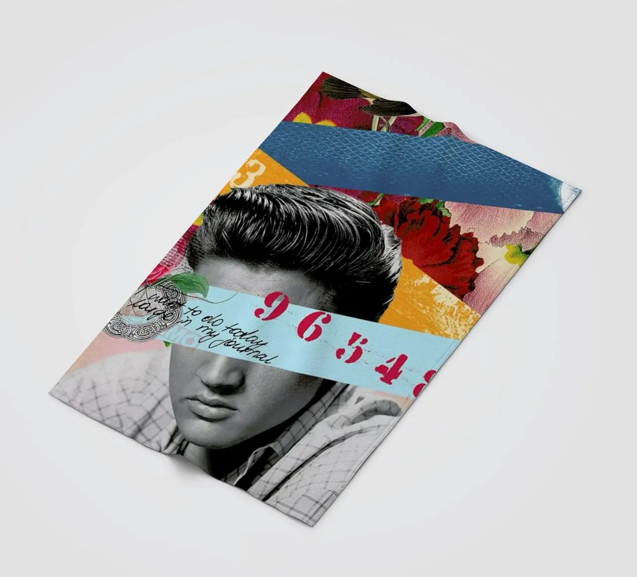 Public Figures: Elvis coperta in pile da Elo Marc