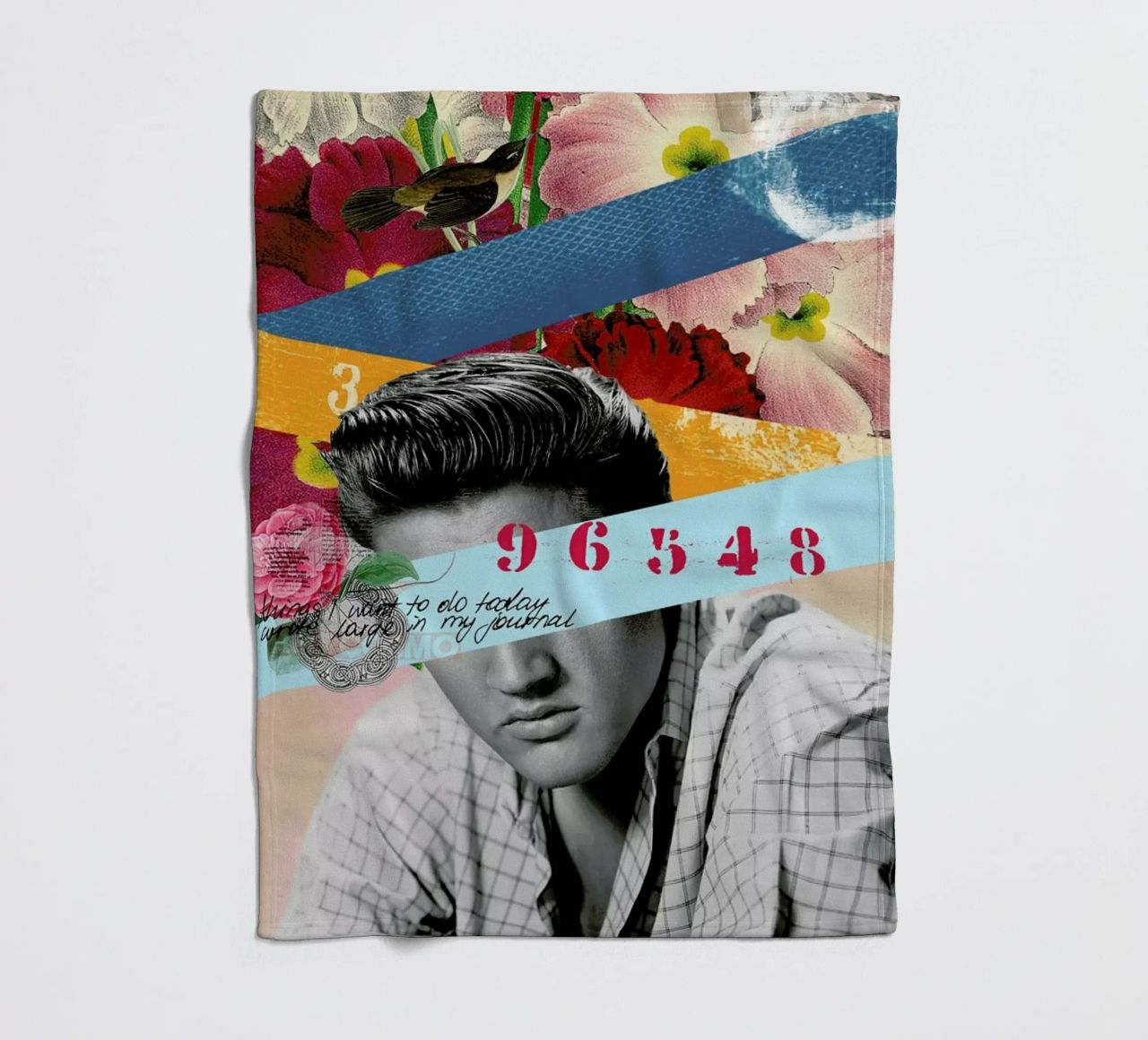 Public Figures: Elvis coperta in pile da Elo Marc