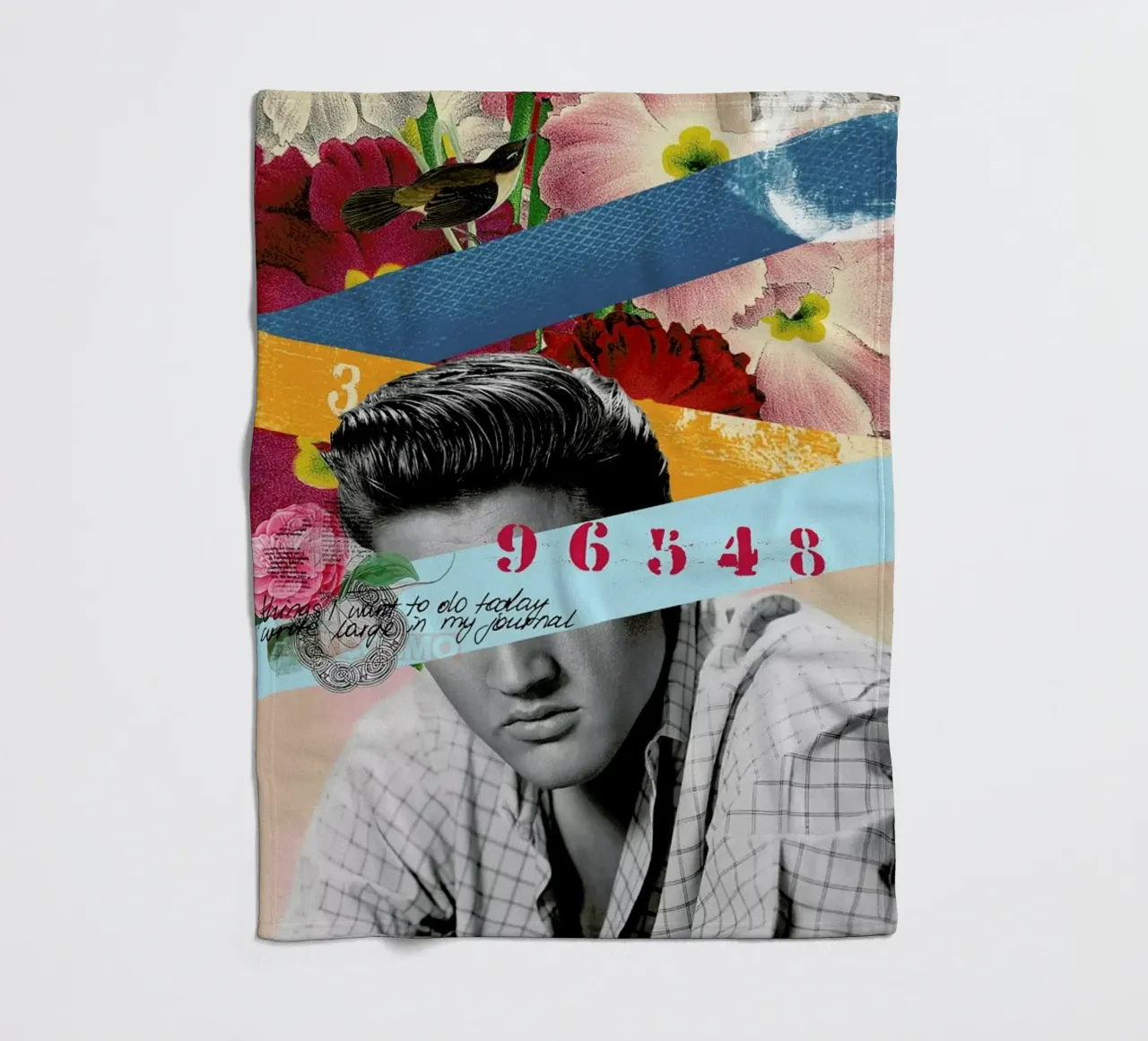 Public Figures: Elvis coperta in pile da Elo Marc