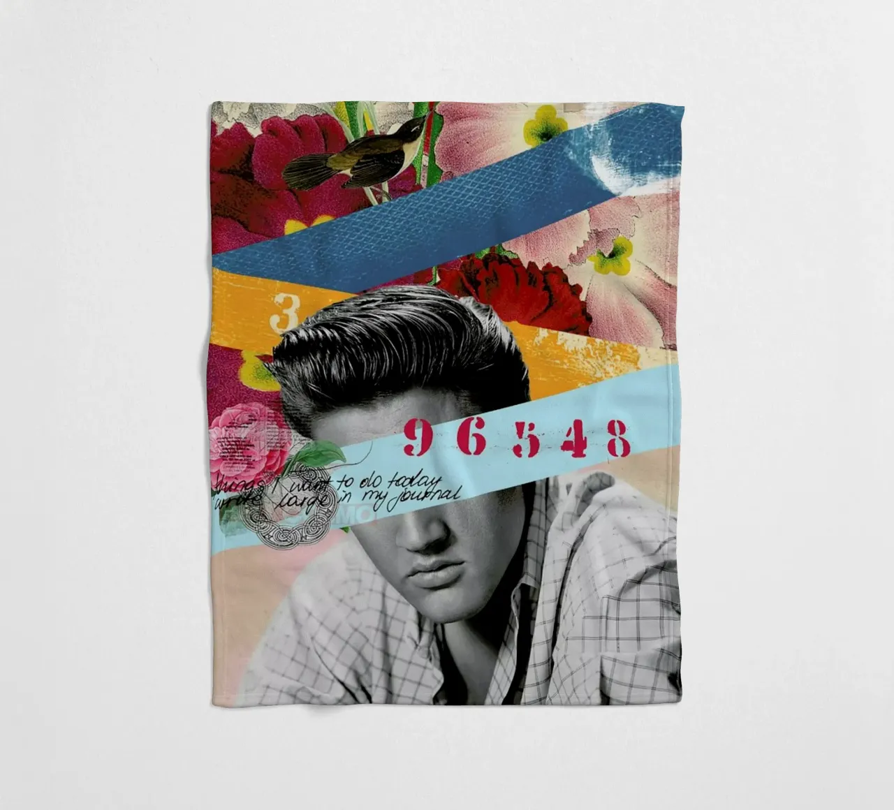 Public Figures: Elvis coperta in pile da Elo Marc