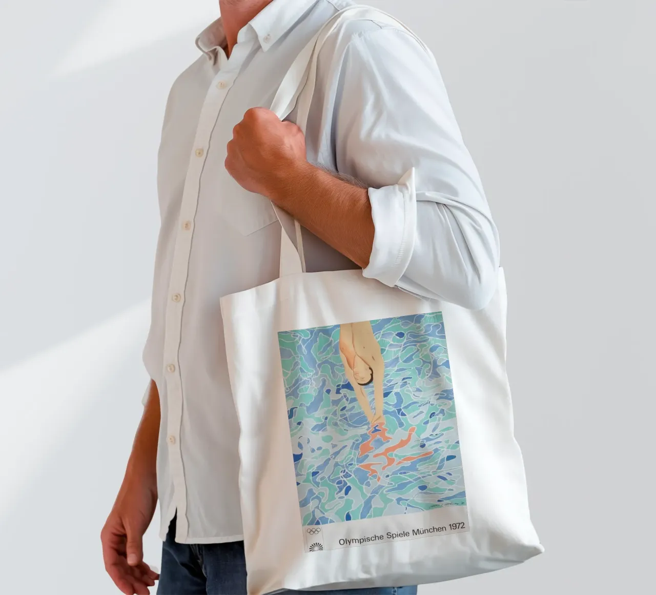 L'immersione borsa in juta da coorcoxs