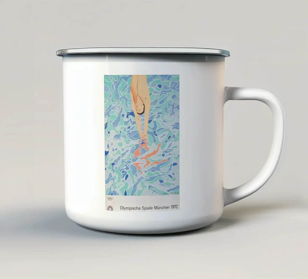 L'immersione tazza in smalto da coorcoxs