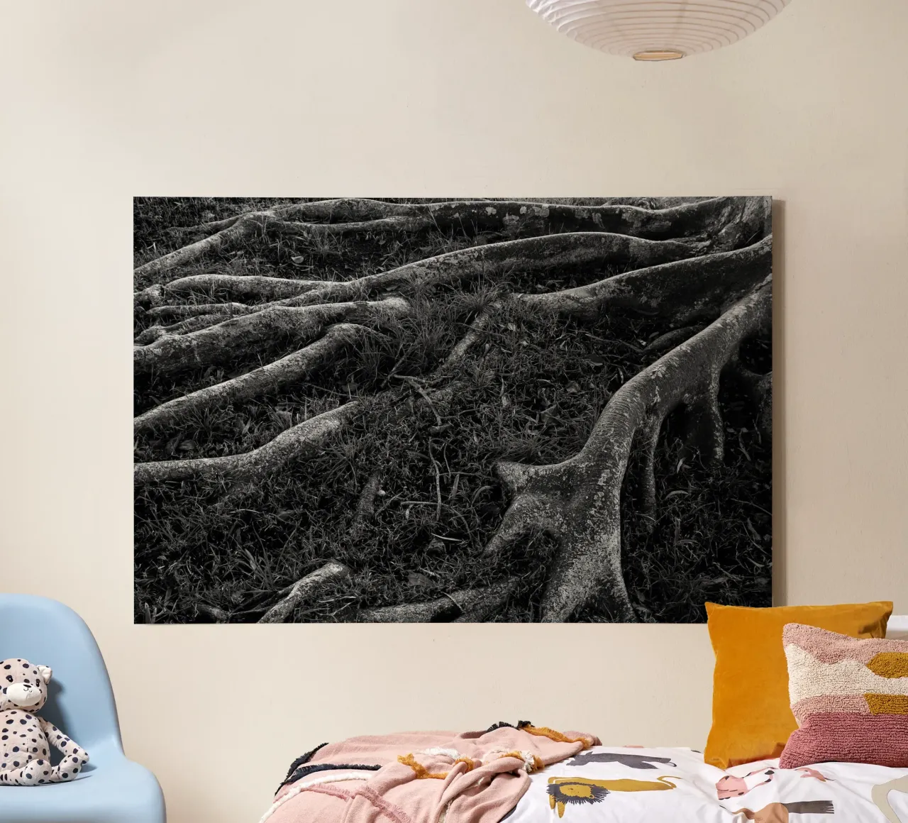 Roots I canvas by Tal Paz-Fridman