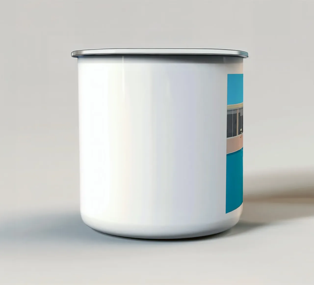Schizzo tazza in smalto da coorcoxs
