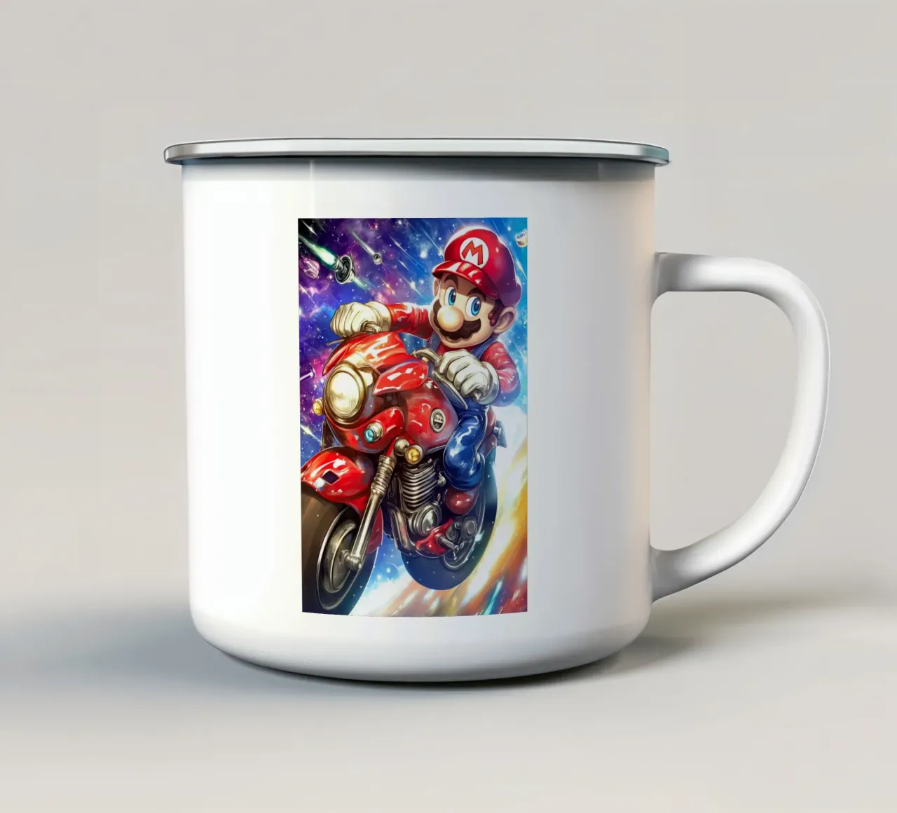 Super Mario Bros tazza in smalto da Fleur de Lys
