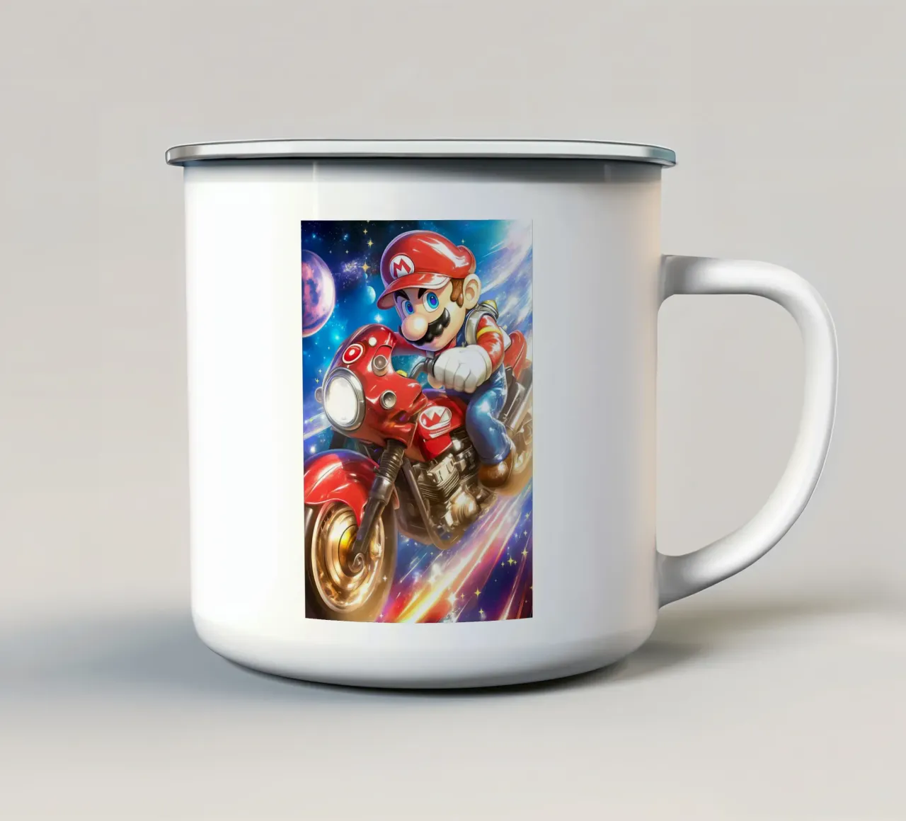 Super Mario Bros tazza in smalto da Fleur de Lys