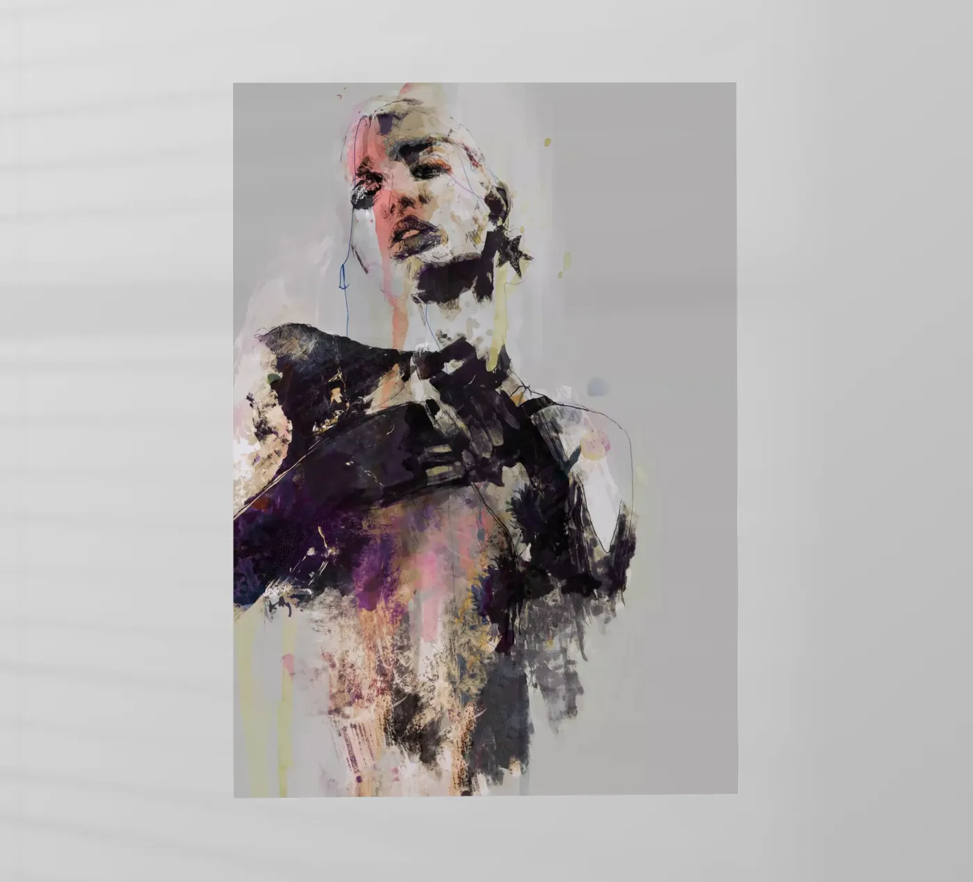 guanto nero pellicola backlit da Giulio Iurissevich