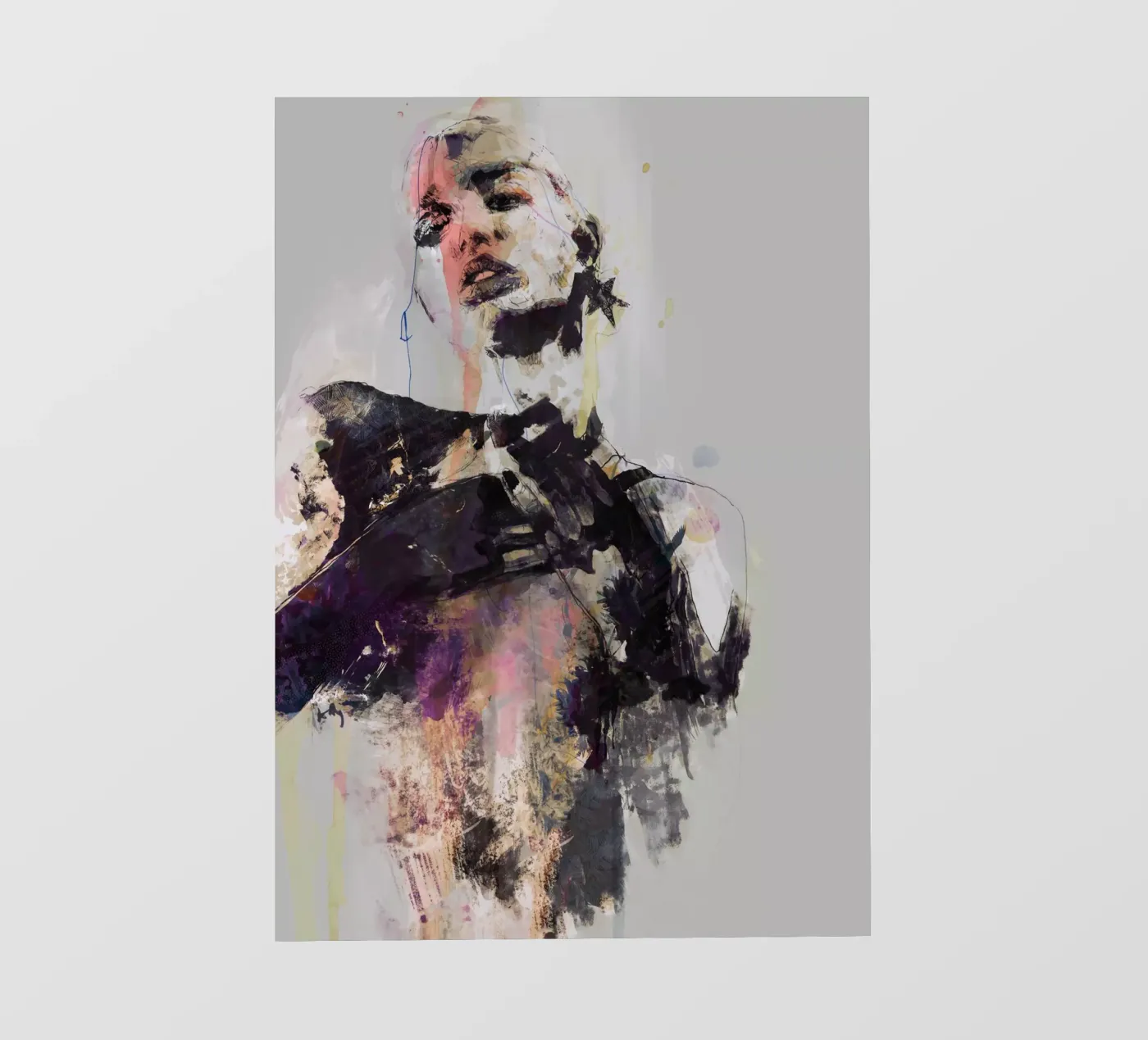 guanto nero pellicola backlit da Giulio Iurissevich